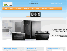 Tablet Screenshot of alconengineer.com